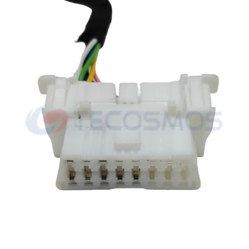 Auto Parts High Quality Automotive OBD Diagnostic Socket White Harness Terminal Connector for Car 16-Pin Female 179631-1OBD