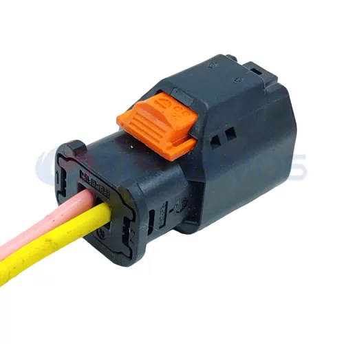Auto Parts Waterproof Automotive Connector 2Pin Female for Car Connector Plug 1801176-3 - image 4