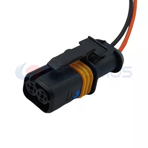 Auto Parts Starter Relay Plug Wire Socket Connector for 2-pin Female Plug 18286000 - image 3
