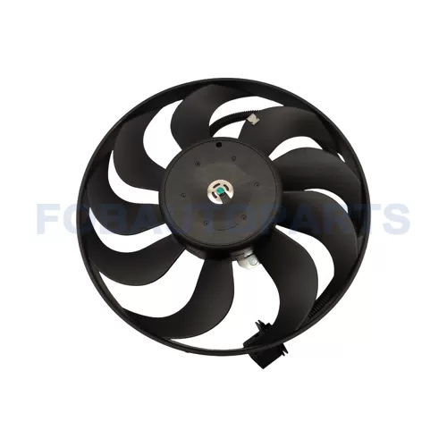 High Quality Auto Radiator Cooling Fan System for Audi Model 1J0959455B