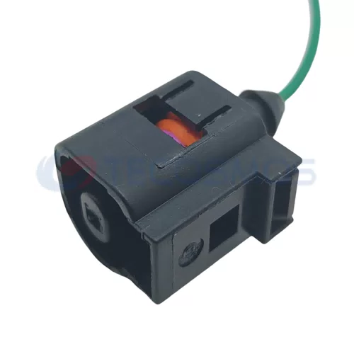 Auto Parts Waterproof Automotive Connector 1 Pin Female for Car 1J0973701 - image 2