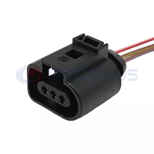 Waterproof Wire Connector Oil Pressure radar Plug for VW 3 Pin Female 1J0973703 - image 4
