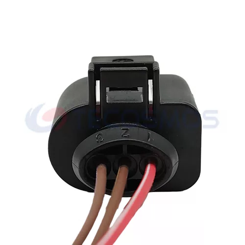 Waterproof Wire Connector Oil Pressure radar Plug for VW 3 Pin Female 1J0973703 - image 5