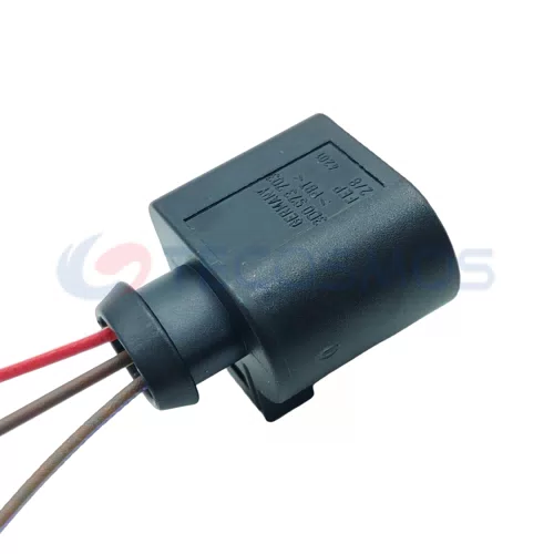 Auto Parts Automotive Waterproof Wire Harness Connector for VW 3-Pin Female 1J0973723 - image 6