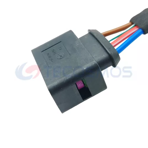 Auto Parts Electrical Plastic Automotive Waterproof Wire Harness Connector for VW Audi 4-Pin Female 1J0973724 - image 4