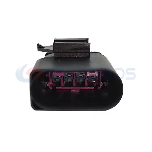 Waterproof 4-Pin Male 1K0973804 Wiring Harness ABS Nylon Housing Copper Contact for Oxygen Sensor Plug Connector for VW Vehicles