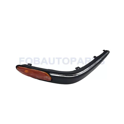 New Front Bumper Decorative Strip Yellow Edge Lamp Cover for Benz C-Class W203 C180 C200 2038852121 - image 6