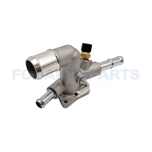 Engine Thermostat Housing Water Outlet Compatible for Hyundai 2011-2021 for Kia 2012-2019 25600-2E000