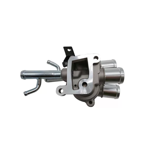 2562026120 Thermostat Housing Engine Coolant Water Pump Outlet Fit for Hyundai Accent Matrix - image 4