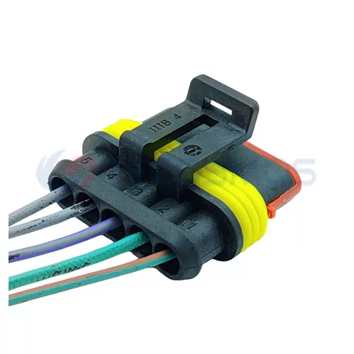 Auto Parts Delphi Gasoline Pump Plug for Buick 5pin Female 282090-1 - image 5