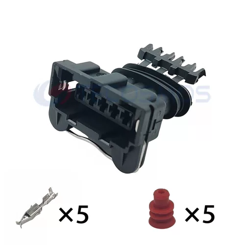 Waterproof Wire Harness Automobile Ignition Module Controller Plug for Car 5-Pin Female 282193-1 - image 2