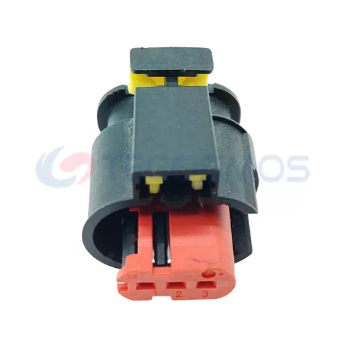 Auto Parts Automotive Ignition Coil Sealing Sensor Wire Harness Connector for LAND COVER CHANA 3-Pin Female 284426-1