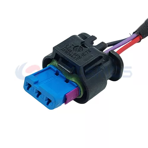Auto Parts Cable Harness Automotive Enclosure Wire Socket Connector for Volkswagen 3-pin Female Plug 3-2236343-5 - image 5