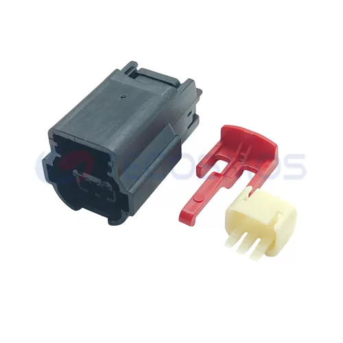 Waterproof Copper ABS/Nylon IP66 Wire Harness Electric Eye Plug Reversing Radar Adapter 3-Pin Female Car Connection... - image 3