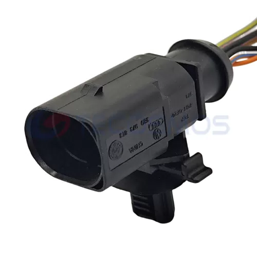 Waterproof Wire Connector Throttle Harness Plug for Car 6 Pin Male 3B0973813 - image 2