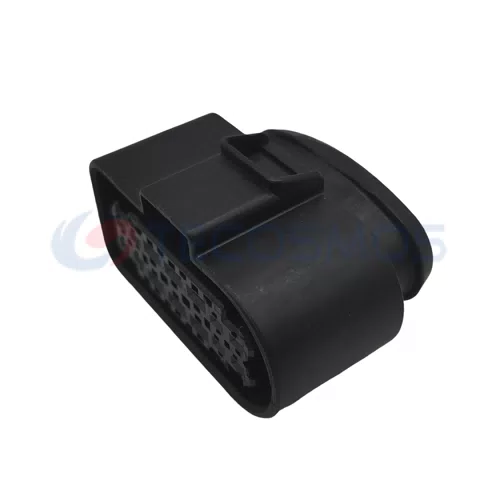Auto Parts Black Headlight Plug Connector for Car 14-pin Female 3C09732737 6189-7130 CT14-0009M - image 3