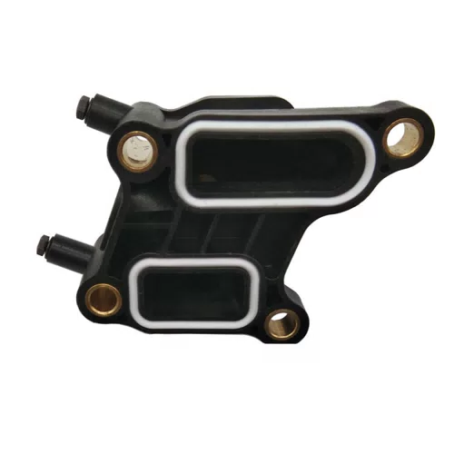 5017183AB 6048001 Engine Black Thermostat Housing Coolant Cooling Water Outlet Mount For Chrysler Dodge - image 4