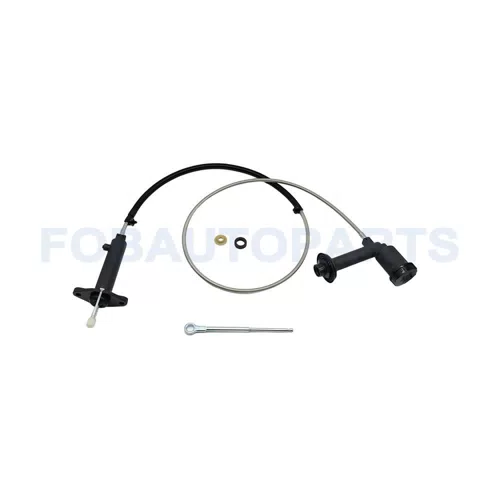 Clutch Master & Slave Cylinder & Line Assembly Kit Compatible for DODGE RAM 1500 2500 3500 5.9L 2000-2003 52110495AE