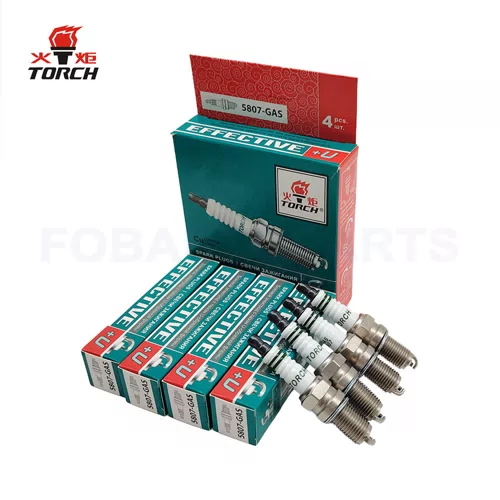 TORCH Spark Plug 5807-GAS / GAS DCPR7EGAS IXU22 SPARK PLUGS for CHEVROLET SAIL N300 SUZUKI - image 2