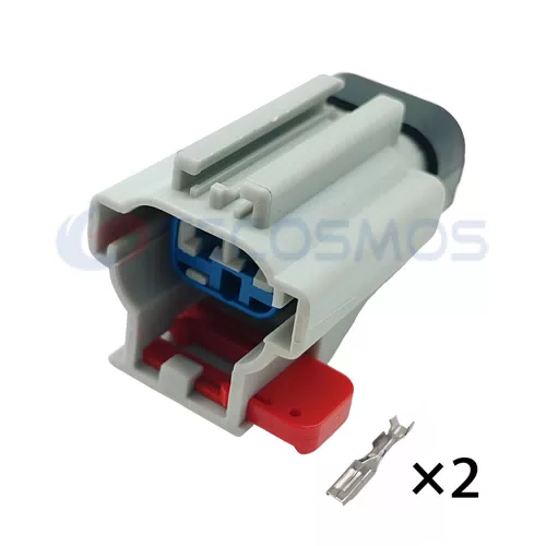 Waterproof Wire Harness air Pressure Stabilizing Solenoid Valve Plug for Car 2-Pin Female 54200208 - image 2
