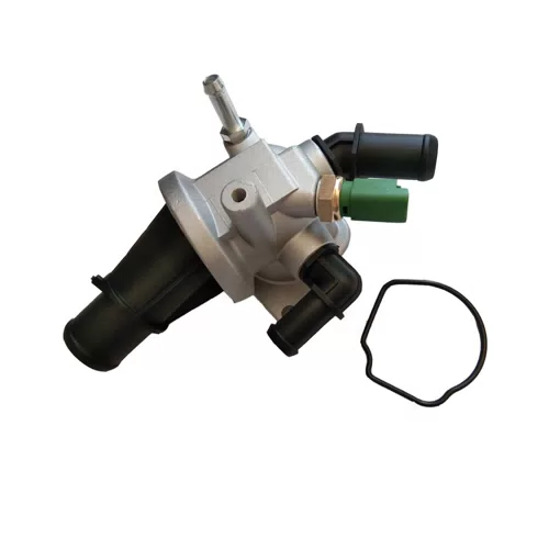 55180041 1338841 55224021 6338022 Water Outlet Flange Coolant Thermostat Housing For Hyundai Jaguar LOTUS Mazda... - image 2