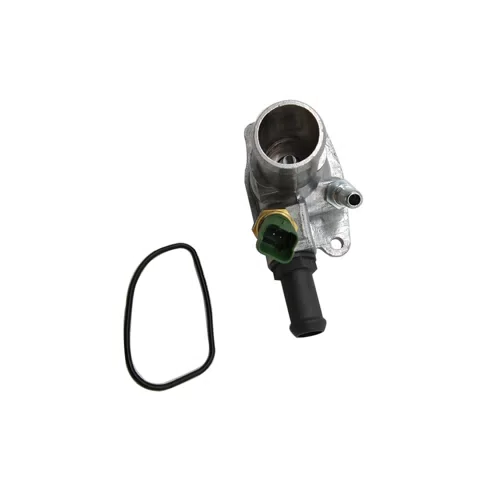 55202176 Silver Tone Car Thermostat Housing Accessories Bodykit For Fiat 500 Bravo Alfa Romeo Opel Chrysler - image 2