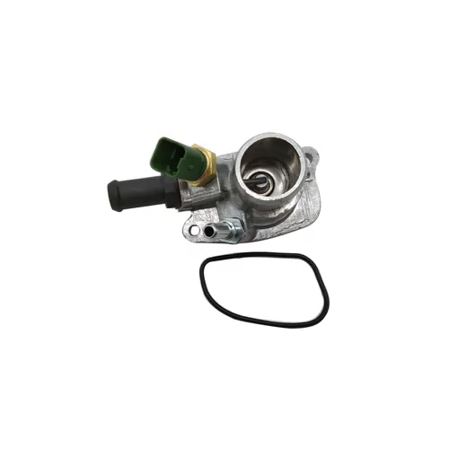 55202176 Silver Tone Car Thermostat Housing Accessories Bodykit For Fiat 500 Bravo Alfa Romeo Opel Chrysler - image 3