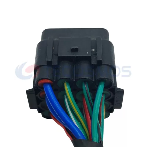 Auto Parts Seal Automotive Headlight Connector for Car 16-pin Male 6185-0510 CT16-0094G - image 2