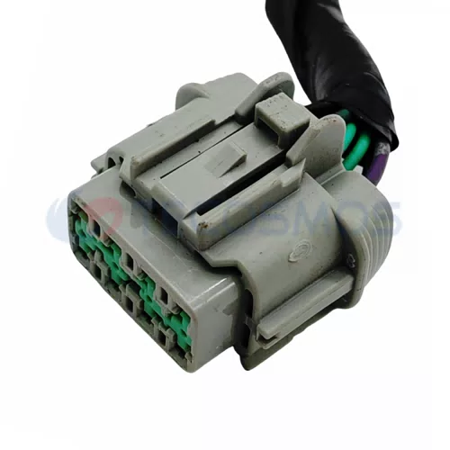 Auto Parts Grey Waterproof Electrical Connector Wiper Amplifier Chassis for 8 Pin Female 6185-1179 6918-1780 - image 2
