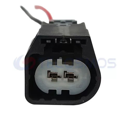 Auto Parts High-pressure Oil Pump Plug, Pressure Sensor Harness Plug Connector, Suitable for BMW 2-pin Female 6188-0589