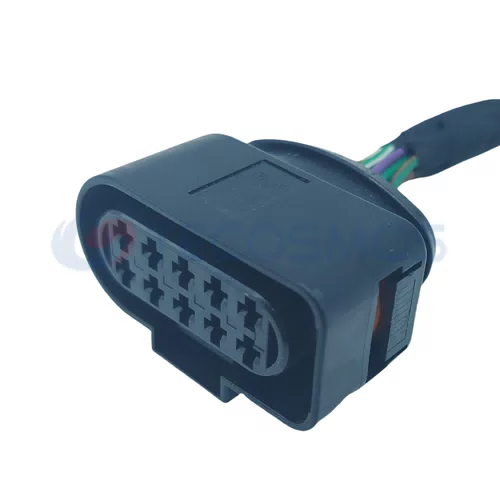 Auto Parts Temperature Sensor Plug Vent Valve Connector Suitable for Volkswagen Audi 10 Pin Female 1J09737375 - image 3