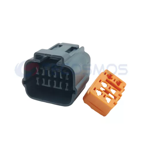 Waterproof IP66 ABS/Nylon Copper Contact Wire Harness Valve Waste Recirculation Plug for Automotive 6-Pin Female... - image 3