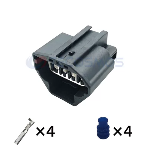 Waterproof IP66 Copper ABS Wire Harness Sensors/Headlights Plug for Car 4-Pin Female 7283-5550-30 - image 4