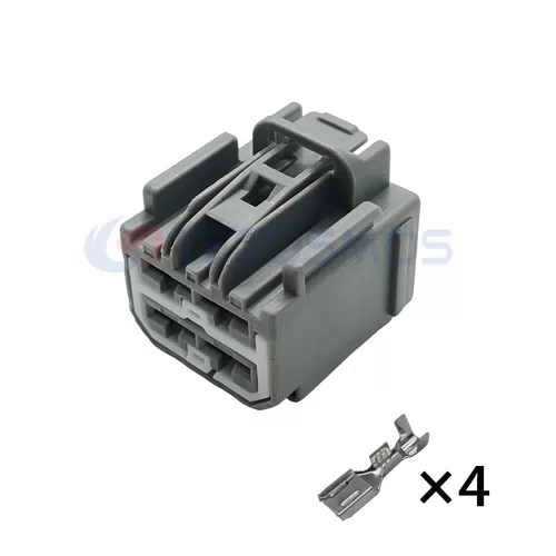 4-Pin Female Blower Motor Plug Waterproof Wire Harness for Car Air Conditioner Resistance 7283-6469-40 ABS Nylon... - image 4