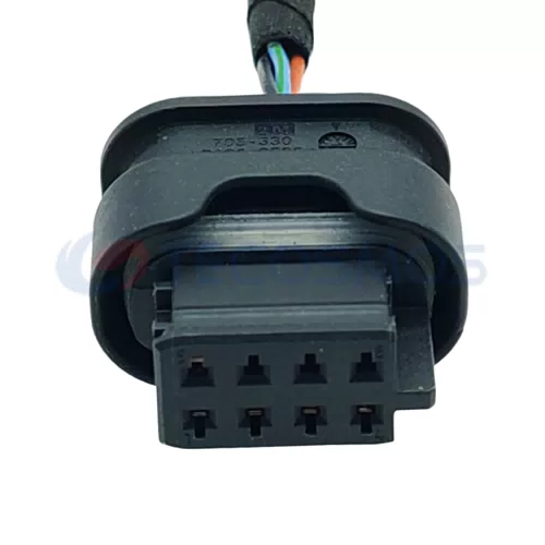 Auto Parts Reversing Radar Oxygen Sensor Connector Automotive Wiring Harness Connector for BMW Benz 8-pin Female 805-031-541