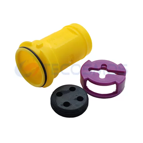 Waterproof IP66 Copper ABS Wire Harness Lamp Fog Circular Connector Plug for Car 4-Pin Male 813972930 - image 4