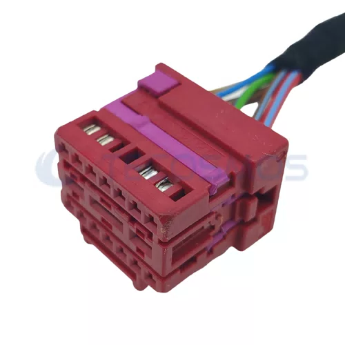 Auto Parts Automotive Electrical Wiring Auto Connector for Car 17-Pin Female 8K0972483B CT17-0003M - image 2
