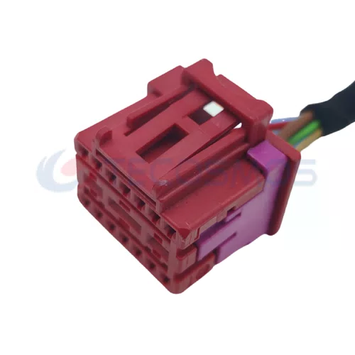 Auto Parts Automotive Electrical Wiring Auto Connector for Car 17-Pin Female 8K0972483B CT17-0003M - image 4