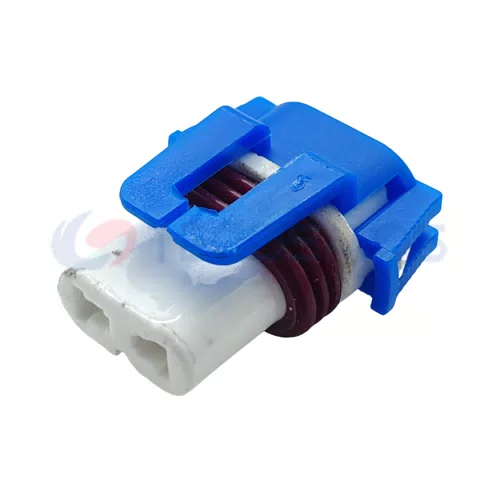 9005 Waterproof 2-Pin Female Wire Harness for Car Ceramic Headlight & Horn Plug with ABS & Nylon Housing Copper Contact Material