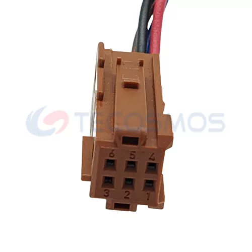 Waterproof Wire Connector Cable Harness Automotive Enclosure Connector for Great Wall 6pin Female Plug 953382-4 - image 2