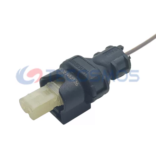 Black Connector Auto Parts 2-Pin Female Nylon Housing Material Model A0225452326 CT2-0046M-6 - image 4