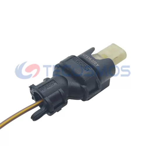 Black Connector Auto Parts 2-Pin Female Nylon Housing Material Model A0225452326 CT2-0046M-6 - image 6