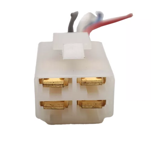 Automotive 6.3 Series White 4Pin Wire Connector Wire - image 4