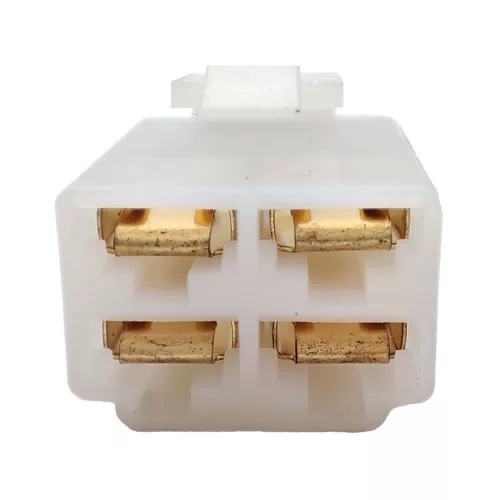 Automotive 6.3 Series White 4Pin Wire Connector Wire - image 5