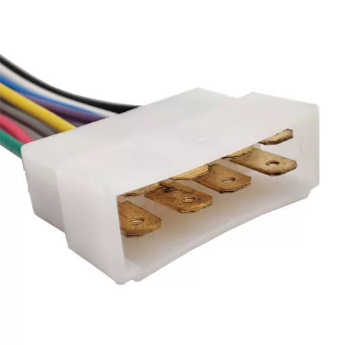 Automotive White Wire Connector Plug 8 Pins 6.3 Series Wiring Harness - image 2