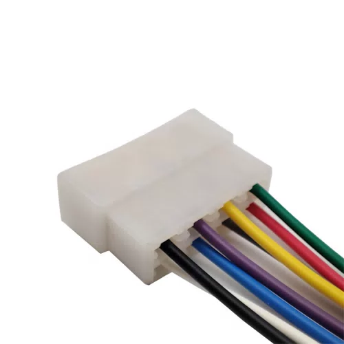 Automotive White Wire Connector Plug 8 Pins 6.3 Series Wiring Harness - image 3