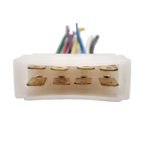 Automotive White Wire Connector Plug 8 Pins 6.3 Series Wiring Harness - image 6
