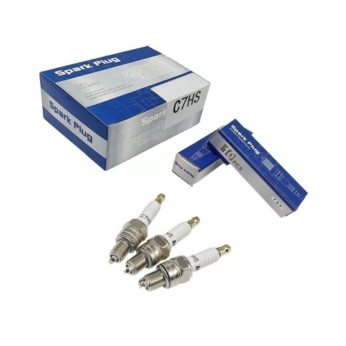 China Import 150cc Motorcycle Motorcraft Iridium Spark Plug Bujias C7HS for Honda - image 2