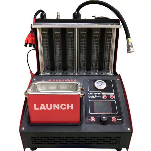 CNC-603 110V/220V 6 Cylinders Ultrasonic Fuel Injector Cleaner Cleaning Machine And Tester Test Bench - image 2