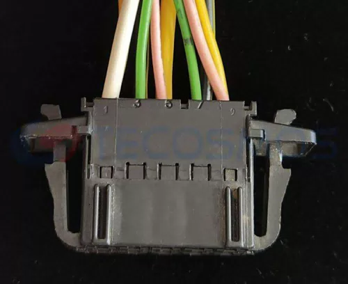Car Connector For Volkswagen For Audi headlight plug 1J0972725 two large braids 10 pins CT10-0051M-1 - image 2